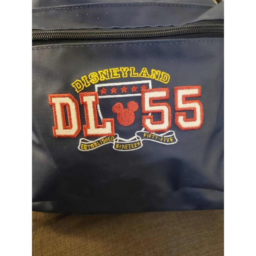 Disneyland Parks Water Resistant Drawstring 16x14 Backpack Embroidered Logo